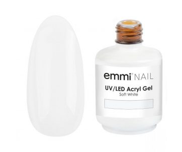 Emmi Nail UV/LED Acryl Gel Soft White 12ML